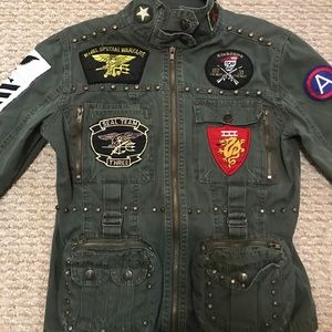 Vintage 90’s Military Tell Surplus Army Jacket